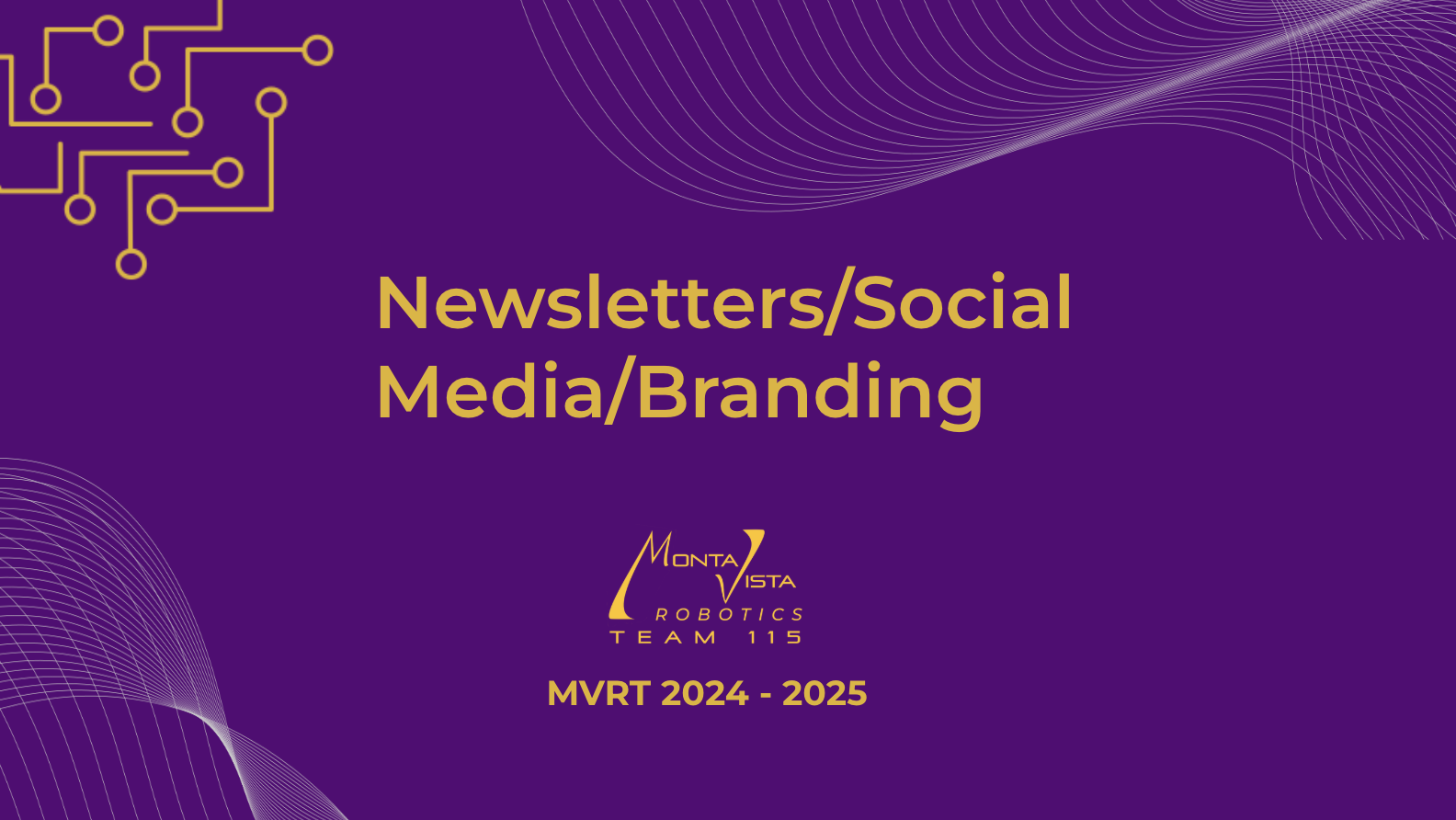 Newsletters / Social Media / Branding